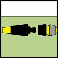 PRESA RUBINETTO IDEAL STAR 3/4F con riduzione 1/2 - IDEAL STAR