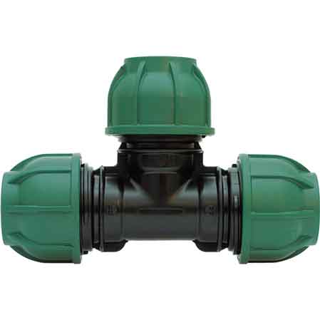 TEE A 90  ° A STRINGERE    EE ? 25x25x25 mm - 10 PN - IRRITEC