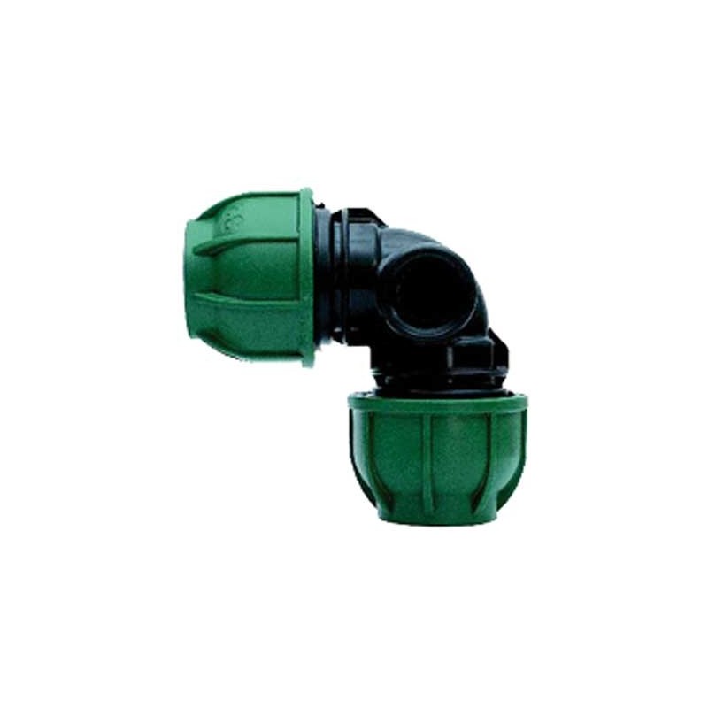 GOMITO A 90  ° A STRINGERE PER POP-UP  EE ? 25x25x1/2 mm - 10 PN - IRRITEC