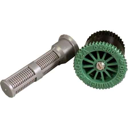 TESTINA REGOLABILE 'HUNTER' 15A (nero) - raggio 4,5 mt - HUNTER