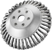 SPAZZOLA CONICA PER DECESPUGLIATORE 200 mm - 36 mazzetti