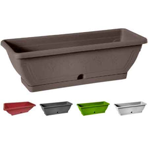 CASSETTA CON SOTTOCASSETTA 'VENEZIA' cm 40x19x16h - colore avana