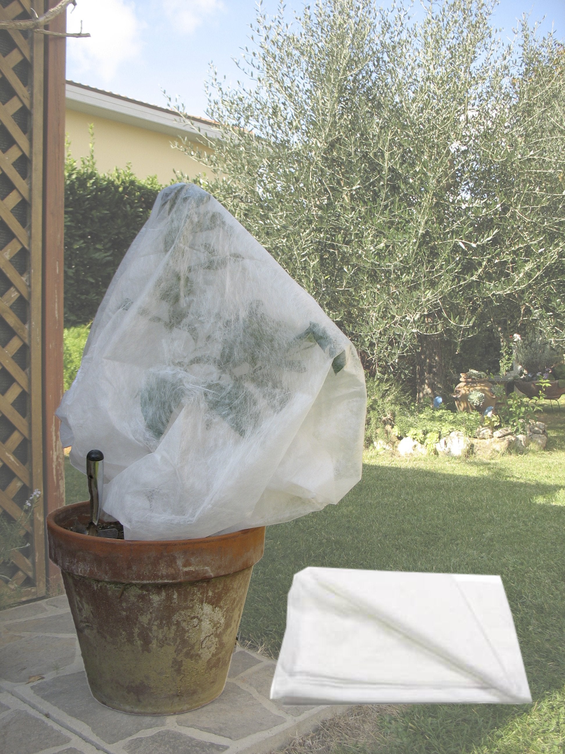 TESSUTO NON TESSUTO TERMICO A CAPPUCCIO mt 1,0x1,6h - confezione 3 pezzi