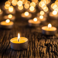 KIT MINI CANDELE ALLA CITRONELLA Ø cm 3,6x1,7h - confezione 25 pezzi