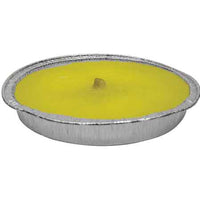 FIACCOLA ALLA CITRONELLA IN STAGNOLA Ø cm 14x2h