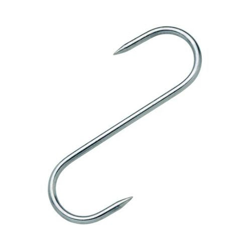 GANCIO FISSO 100x4 mm - 2 punte - 10 pezzi