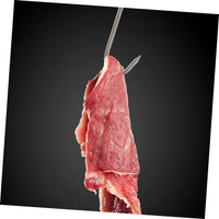 GANCIO FISSO 100x4 mm - 2 punte - 10 pezzi