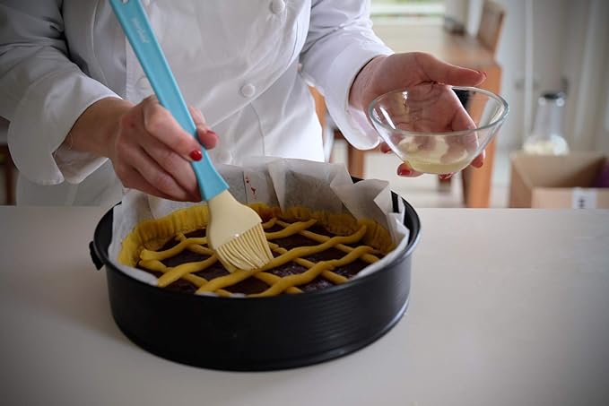 TORTIERA CON ANELLO 'BLACK LINE' Ø cm 24x6h - PENTALUX