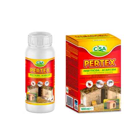 INSETTICIDA CONCENTRATO PER CUCCE E STALLE 'PERTEX' 100 ml - CISA ADRIATICA