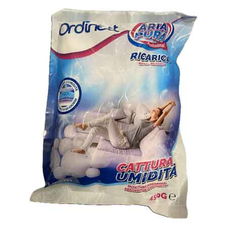 RICARICA SALI 'ARIA PURA' 450 gr Neutra - conf. 3 pezzi