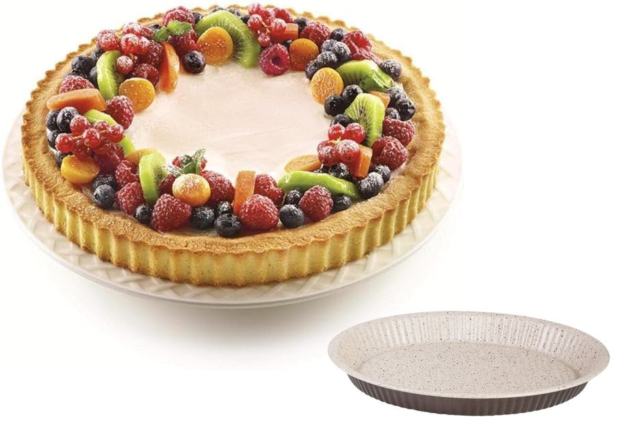 TORTIERA CROSTATA 'BAKERY LINE' Ø cm 28x3h - PENTALUX