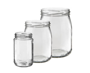 VASO IN VETRO PER CONSERVE  106 cc - Imb. Ø 53 mm - 28 pezzi