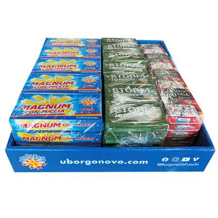 EXPO DA BANCO 'PETARDI MIX' 72 pezzi