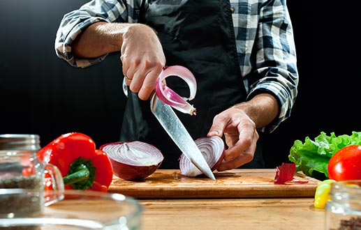 COLTELLO DA MACELLAIO 'PROFESSIONALE' DUE BUOI 24 cm - DUE BUOI