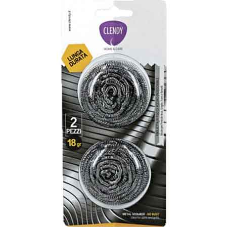KIT PAGLIETTA ABRASIVA INOX Confezione 2 pezzi