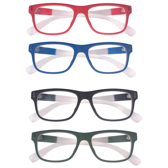 OCCHIALI DA VISTA GRADUATI 'ALABAMA' +2 blu - CHARRO