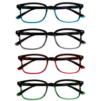 OCCHIALI DA VISTA GRADUATI 'KIT HAWAII' +1 nero-grigio - CHARRO