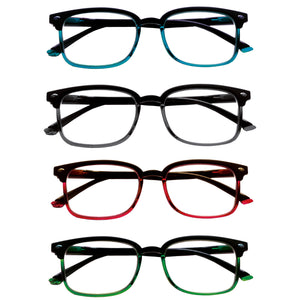 OCCHIALI DA VISTA GRADUATI 'KIT HAWAII' +1 nero-grigio - CHARRO