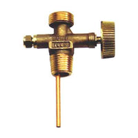 RUBINETTO PER BOMBOLA GPL Att. uscita W20x1/4 Sx M