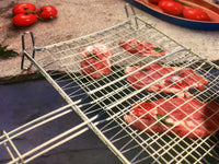 GRATICOLA DOPPIA RETE BOMBATA 27x37 cm