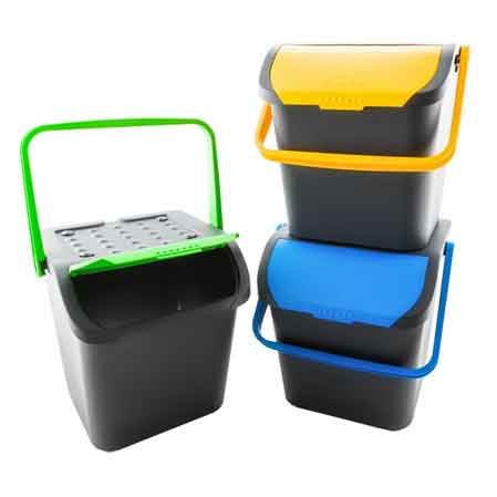 PATTUMIERA ECOLOGIC 35 lt - cm 38x36,5x45h