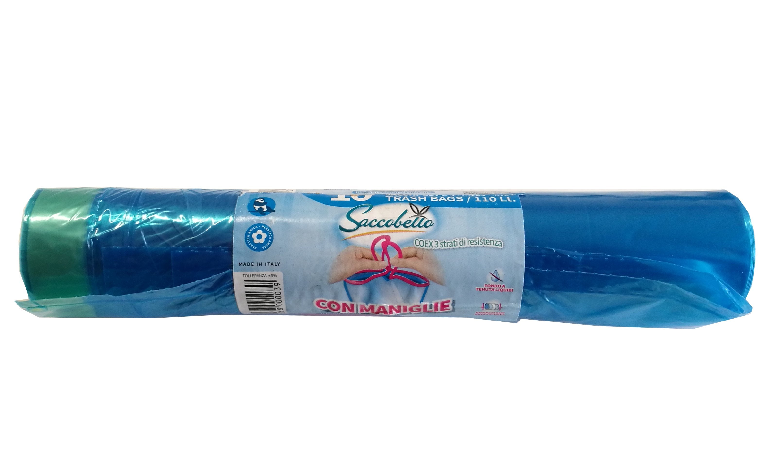 SACCHI PER RIFIUTI 70x105 cm - conf. 10 pezzi - colore neutro