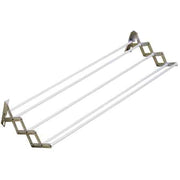 STENDIBIANCHERIA DA PARETE A PANTOGRAFO 80x28 cm - 4 mt di stenditura - 6 pezzi