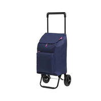 CARRELLO PORTASPESA 'ARGO' colore blu - 45 lt - GIMI