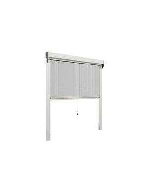 ZANZARIERA AVVOLGIBILE VERTICALE 120x160 cm - Bianco