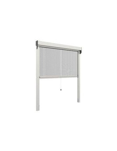 ZANZARIERA AVVOLGIBILE VERTICALE 120x160 cm - Bianco