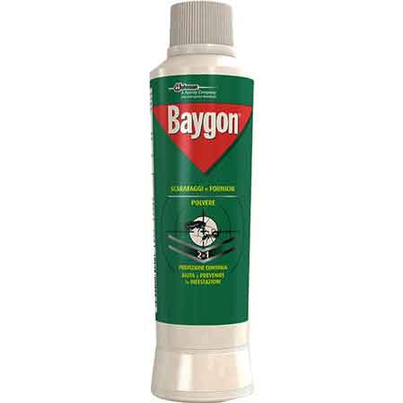 BAYGON POLVERE PER SCARAFAGGI E FORMICHE 250 gr - JOHNSON
