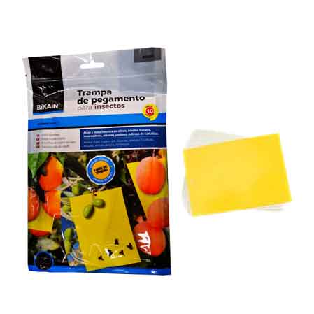 TRAPPOLE COLLANTI PER INSETTI confezione 10 pz