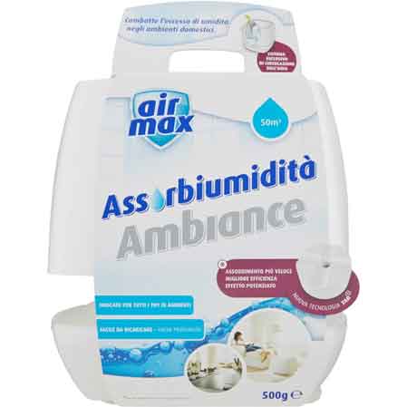 KIT ASSORBIUMIDITA 'AMBIANCE' 500 gr - Bianco - AIR MAX