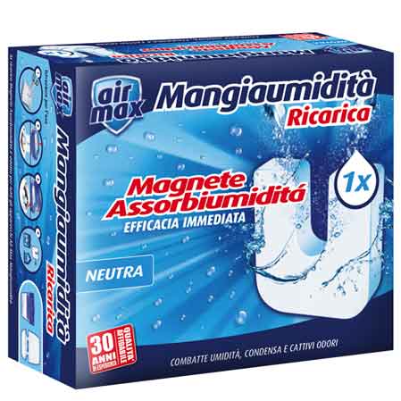 RICARICA MAGNETE ASSORBIUMIDITA' 2x450 gr - Neutra - AIR MAX