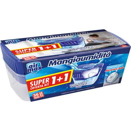 KIT MANGIAUMIDITA' 1+1 450 GR 1+1 450 gr + ricarica TAB 450 gr - AIR MAX