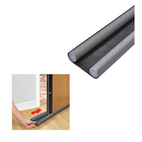 PARASPIFFERI SOTTOPORTA DOPPIA PROTEZIONE cm 95x25 mm - Marrone - GEKO