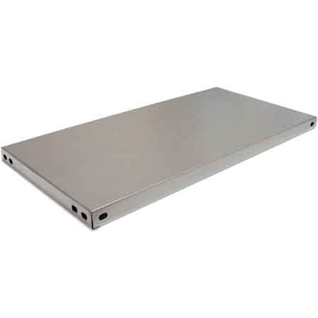 RIPIANO UNIFICATO 30x100 cm (1 rinforzo) - portata 140 kg - 5 pezzi- PRO. METAL