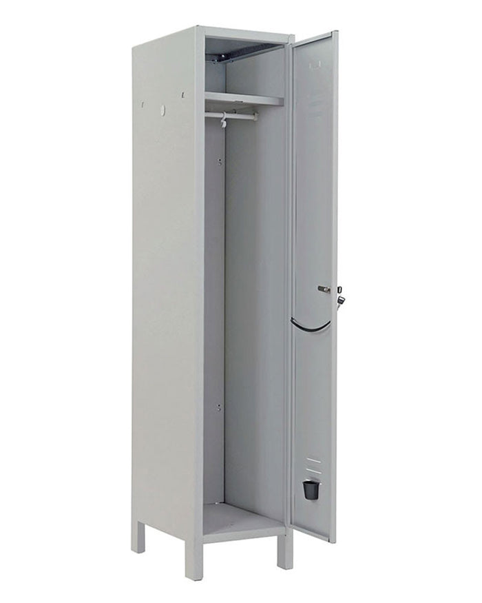ARMADIO SPOGLIATOIO 'PRATIKO' 1 posto - cm 36x34x180h - PRO. METAL