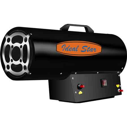 GENERATORE ARIA CALDA A GAS IDEAL STAR 50 Kw - IDEAL STAR