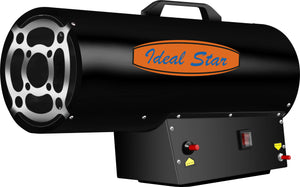 GENERATORE ARIA CALDA A GAS IDEAL STAR 50 Kw - IDEAL STAR