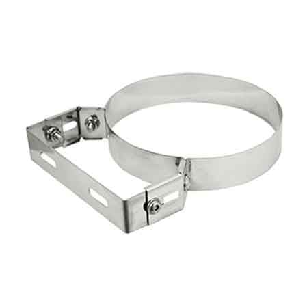 FASCETTA MURALE PER CANNE FUMARIE Ø 180 mm