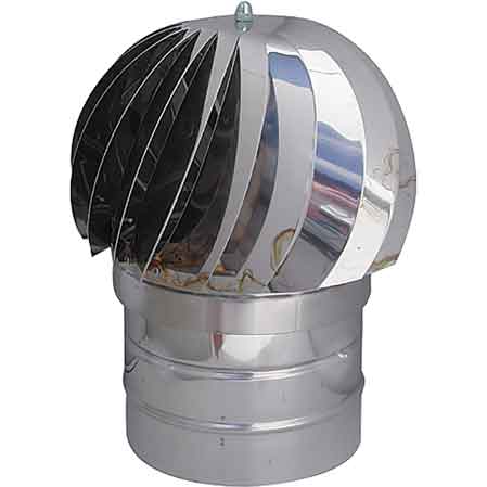 FUMAIOLO TONDO EOLICO Ø 130 mm