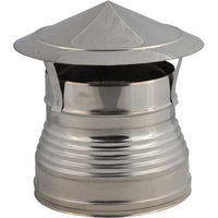 FUMAIOLO DOPPIA PARETE A CAPPELLO 'CINESE' Ø 150/200 mm