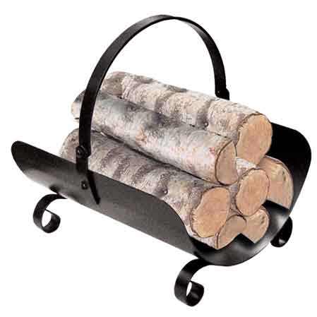 PORTALEGNA PER CAMINO cm 40x36x35h - MADE IN ITALY