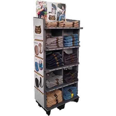 ESPOSITORE RICA LEWIS VUOTO cm 80x39x149h - RICA LEWIS