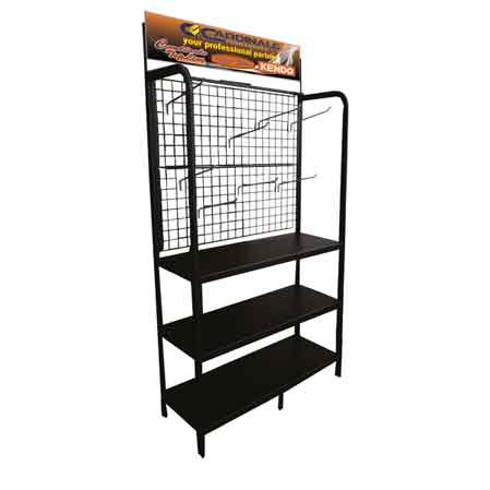 ESPOSITORE UTENSILERIA CON RIPIANI cm 100x40x170h - MADE IN ITALY