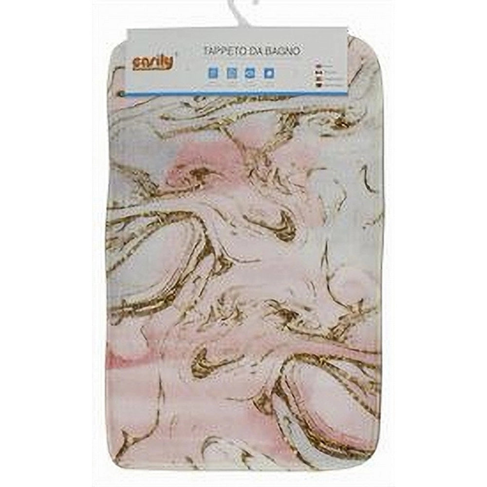 Trade Shop - Tappeto Tappetino Tessuto Arredo Bagno Antiscivolo 40x60 Cm Fantasie Varie 79445 -