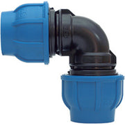 RACCORDO POLIPROP GOMITO 90 40X40 MM- 5,0 pz