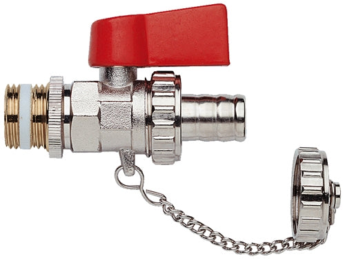 Rubinetto scarico caldaie a sfera 1/2