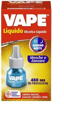 VAPE INSETTICIDA RICARICA LIQUIDA MULTINSETTO 480 ORE